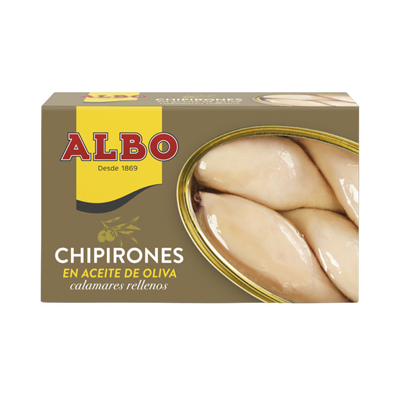 Albo Stuffed Squids in Olive Oil