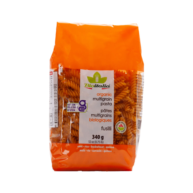 Bioitalia Organic, Multigrain, Gluten-free Fusilli