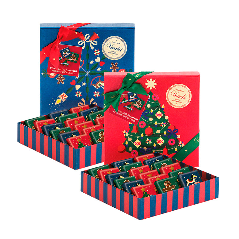Venchi Festive Gift Box 130g | Italian Chocolate in New Zealand | Sabato Auckland