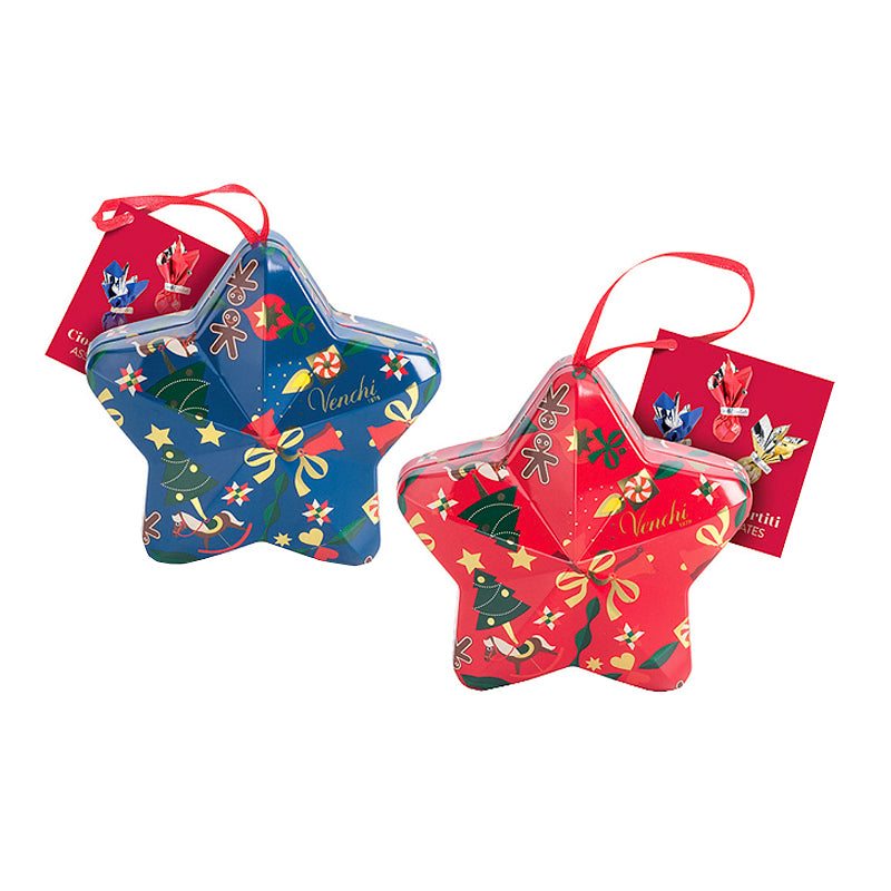 Venchi Hanging Christmas Star 36g | Artisan Italian Christmas Chocolate & Confectionery | New Zealand Delivery | Sabato Auckland