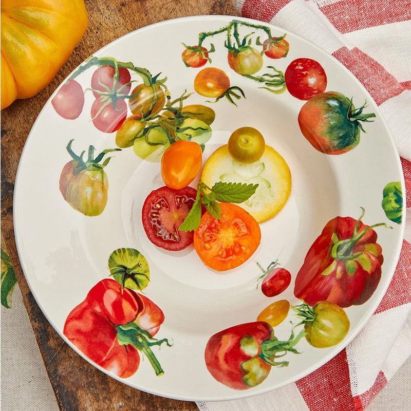Emma Bridgewater Soup Plate ~ Tomato | British Pottery | New Zealand Delivery | Sabato Auckland