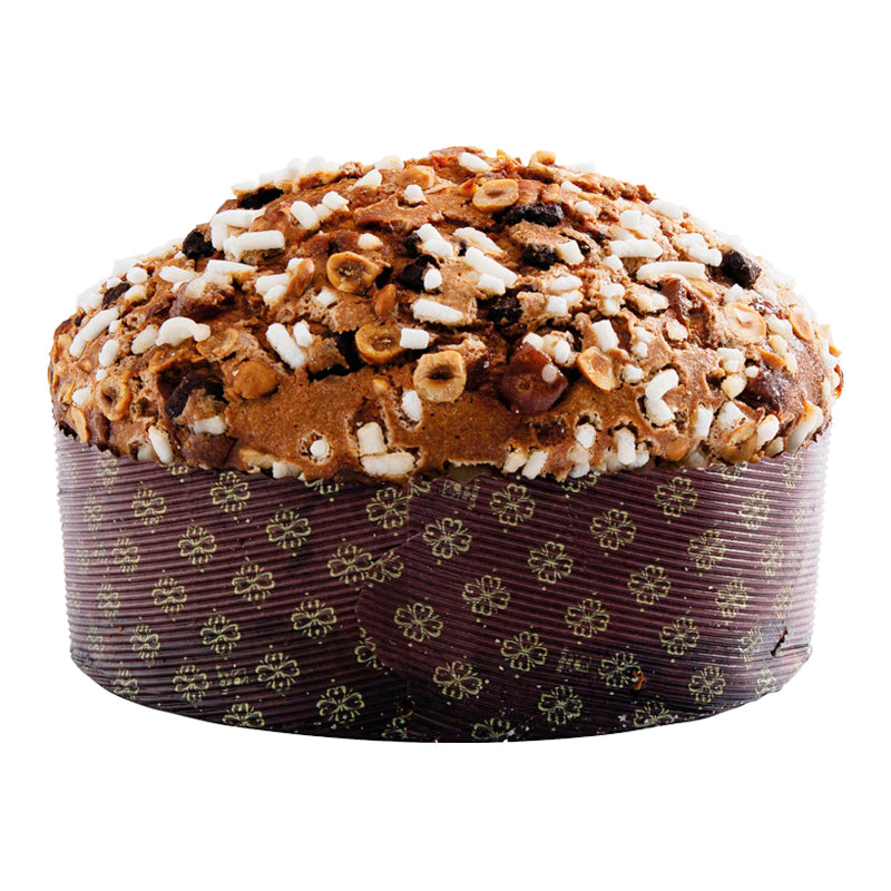 Fiasconaro Panettone Albicocca e Cioccolato di Modica 1kg Unwrapped | Italian Apricot & Chocolate Panettone | New Zealand Delivery | Sabato Auckland