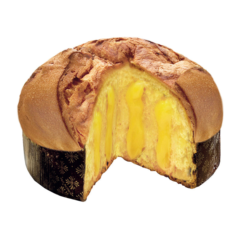Flamigni Pallini Limoncello Panettone 850g unwrapped and cut | New Zealand Delivery | Sabato Auckland