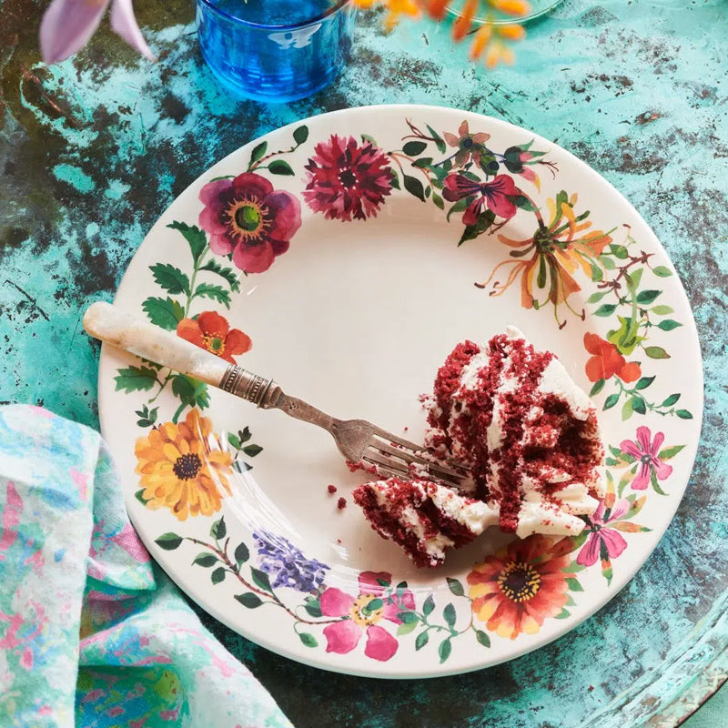 Emma Bridgewater Medium Dinner Plate ~ Garden Flowers | New Zealand Delivery | Sabato Auckland