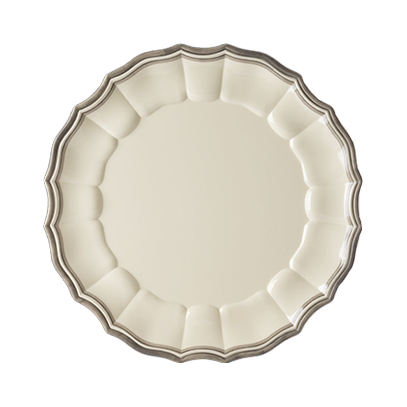 Marioluca Giusti Eva Luncheon Plate ~ Grey | Melamine Dinnerware | New Zealand Shipping | Sabato Auckland