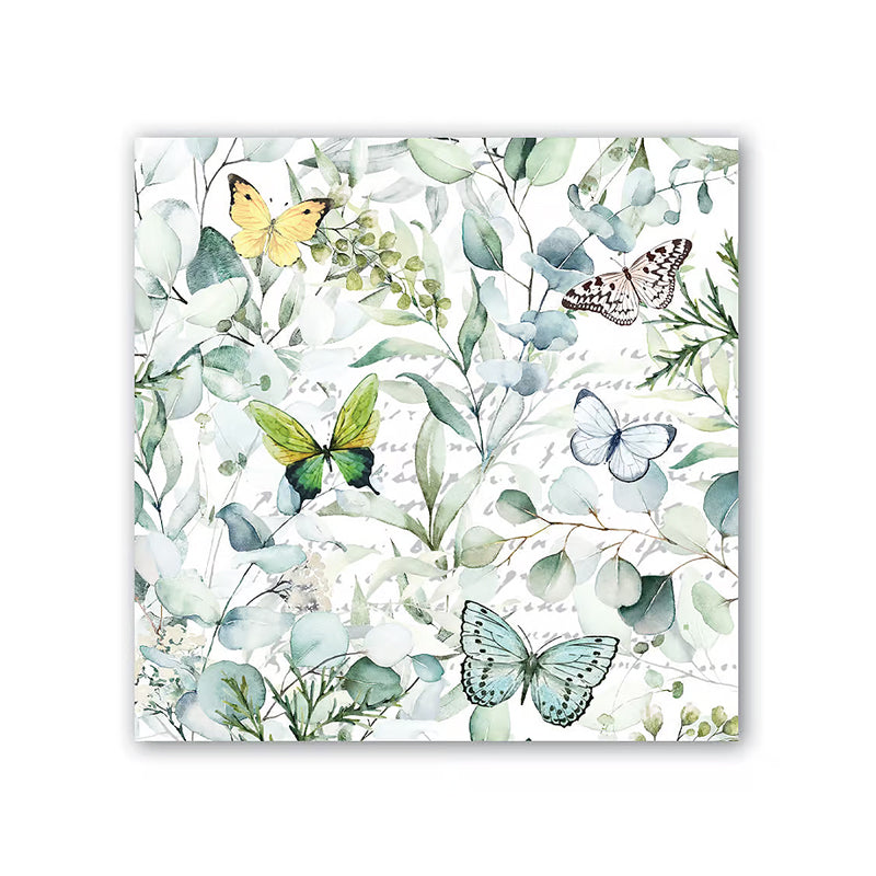 Michel Design Works Cocktail Napkins ~ Butterfly Fields | New Zealand Delivery | Sabato Auckland