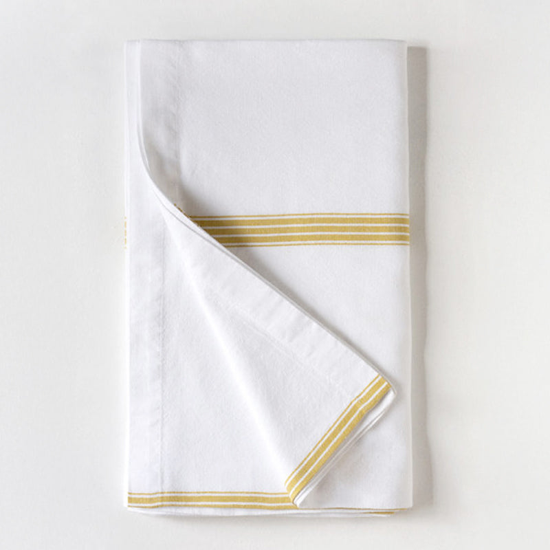 Mungo Provincial Stripe Tablecloth ~ Zest | New Zealand Delivery | Sabato Auckland