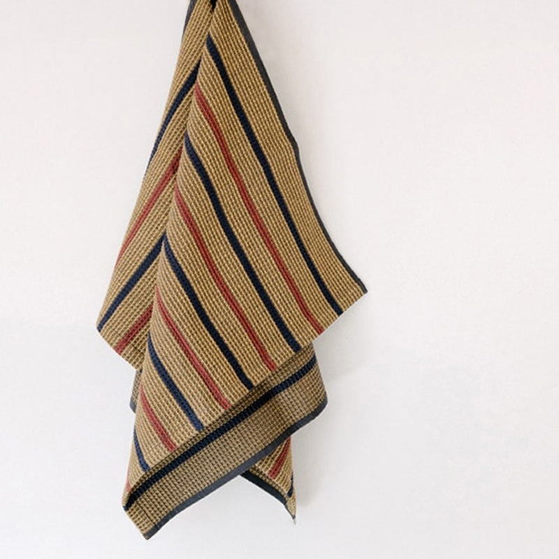 Mungo Waffle Weave Tea Towel ~ Ochre | New Zealand Delivery | Sabato Auckland