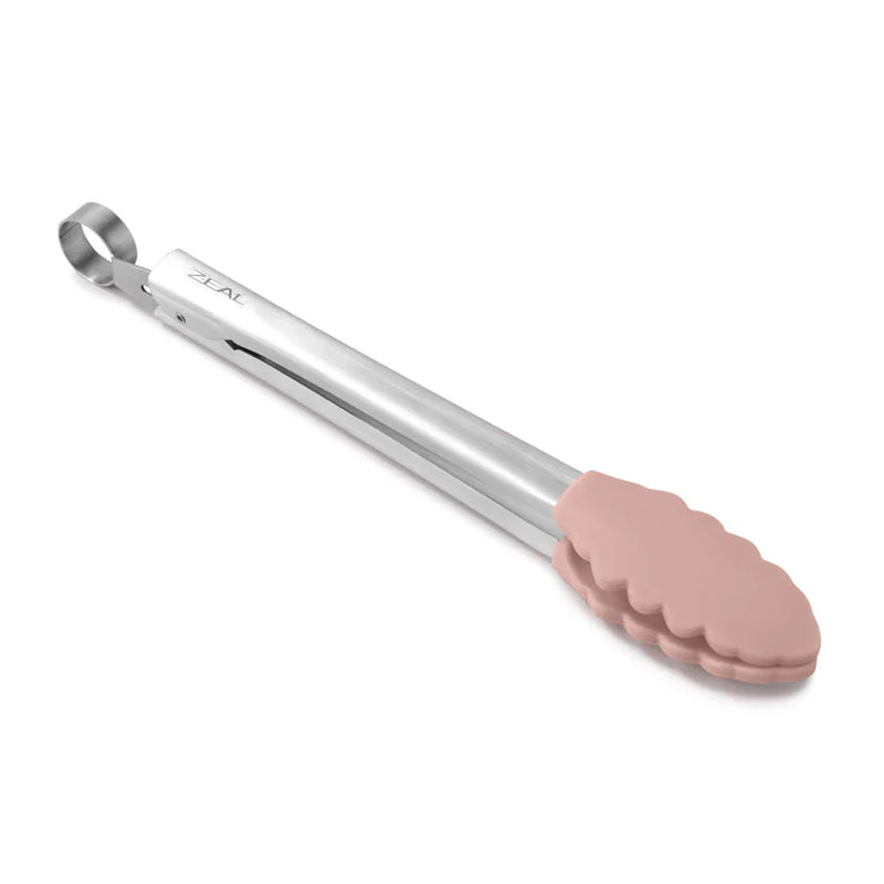 Zeal Silicone Tongs ~ Large - Rose Pink | New Zealand Delivery | Sabato Auckland