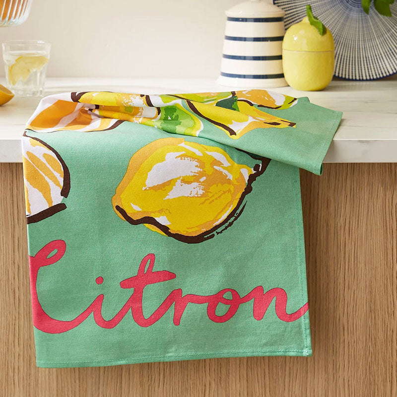 Ulster Weavers Tea Towel ~ Le Citron | New Zealand Delivery | Sabato Auckland