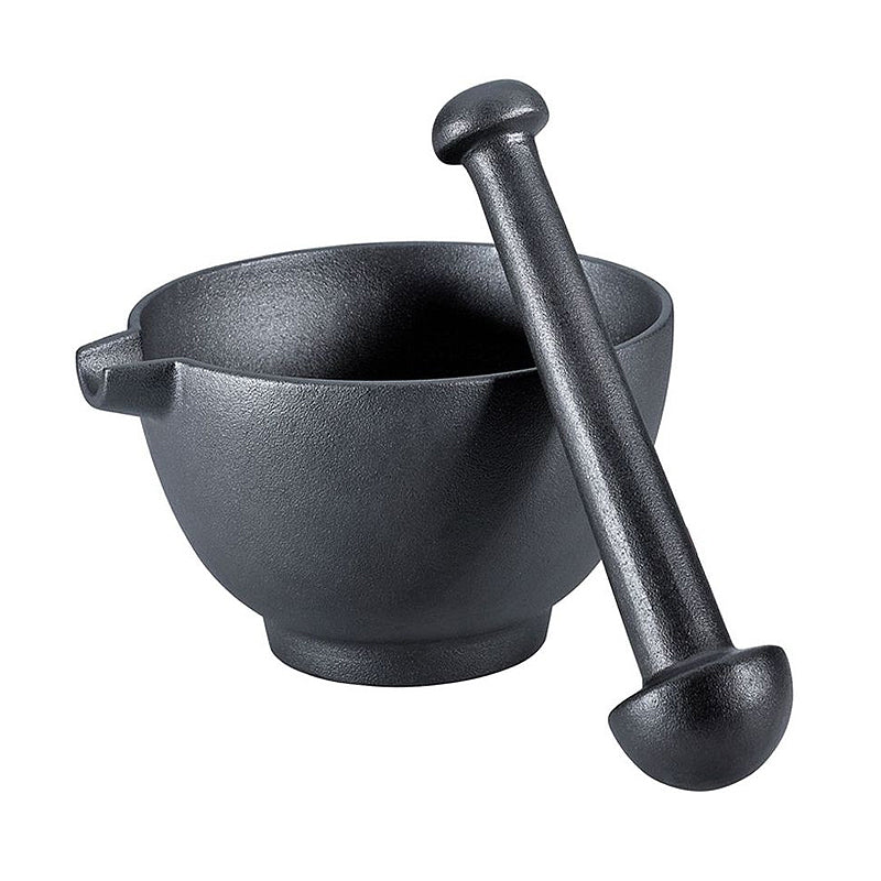 Zassenhaus Cast Iron Mortar & Pestle ~ Large | New Zealand Delivery | Sabato Auckland