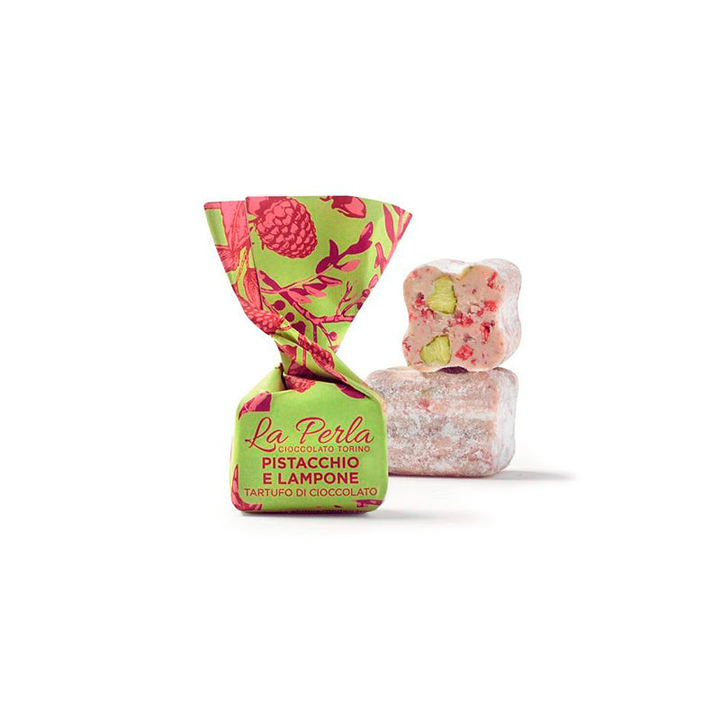 La Perla di Torino Pistachio & Raspberry Truffles | Italian Chocolate Truffles | New Zealand Delivery | Sabato Auckland