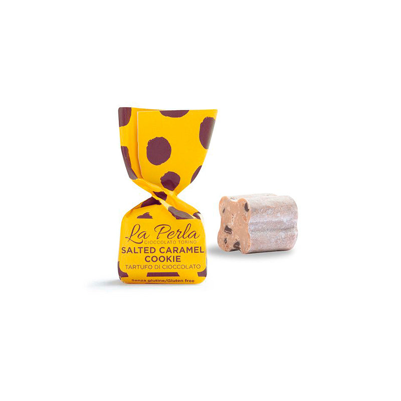 La Perla di Torino Salted Caramel Cookie Truffles | Italian Chocolate Truffles | New Zealand Delivery | Sabato Auckland