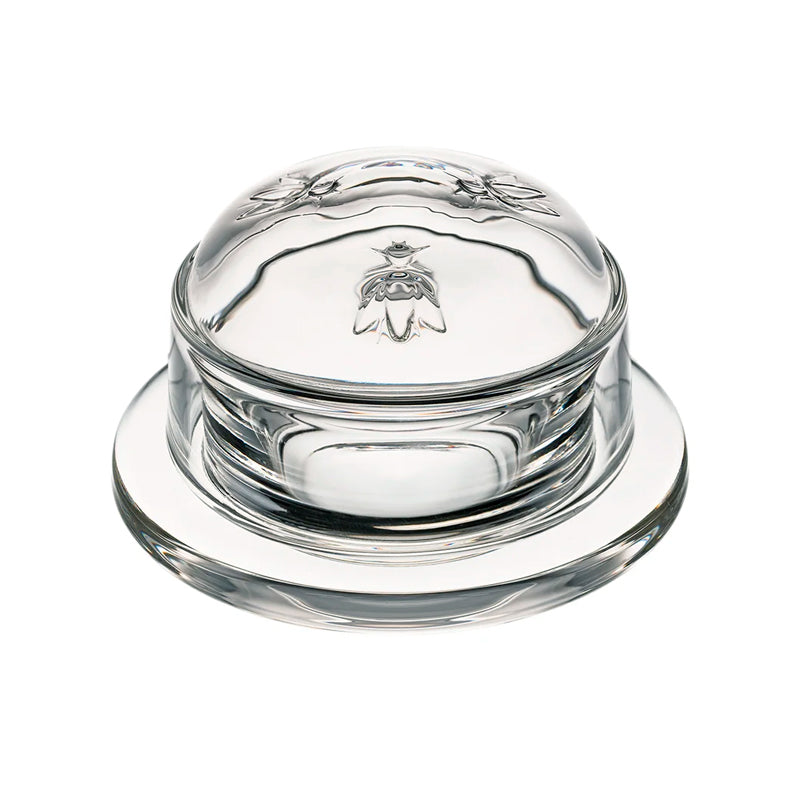 La Rochère Bee Butter Dish | Buy La Rochere French glassware online from Sabato Auckland | New Zealand delivery
