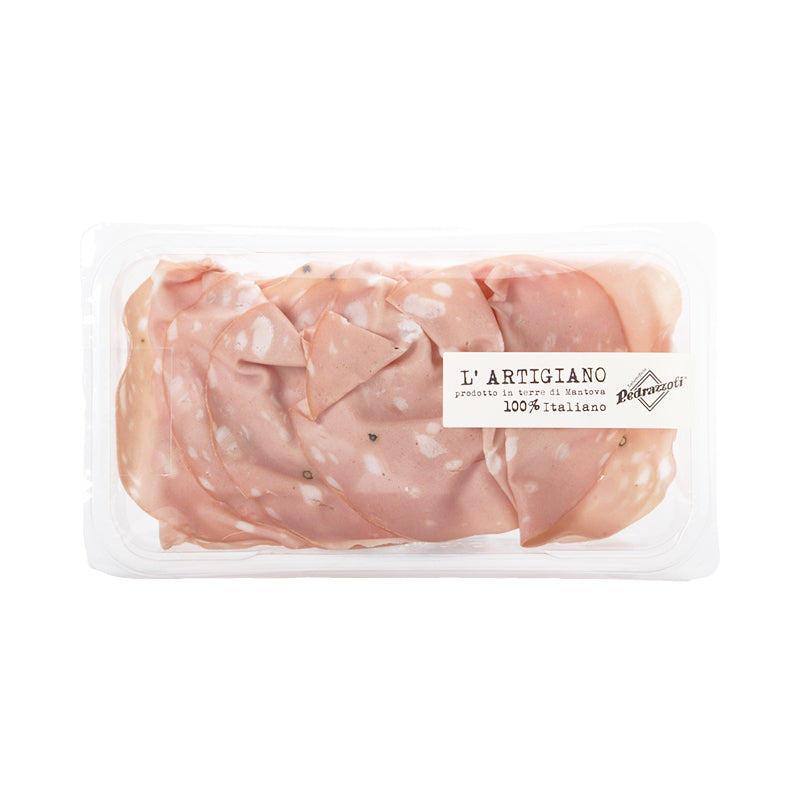Pedrazzoli L'Artigiano Sliced Mortadella