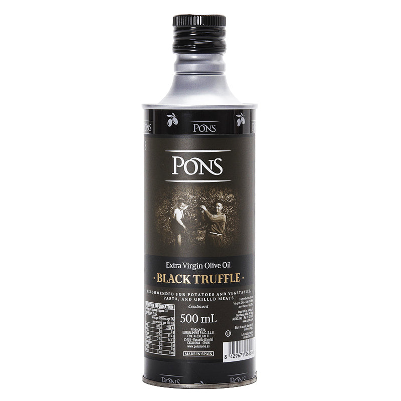 Pons Black Truffle Infused Extra Virgin Olive Oil