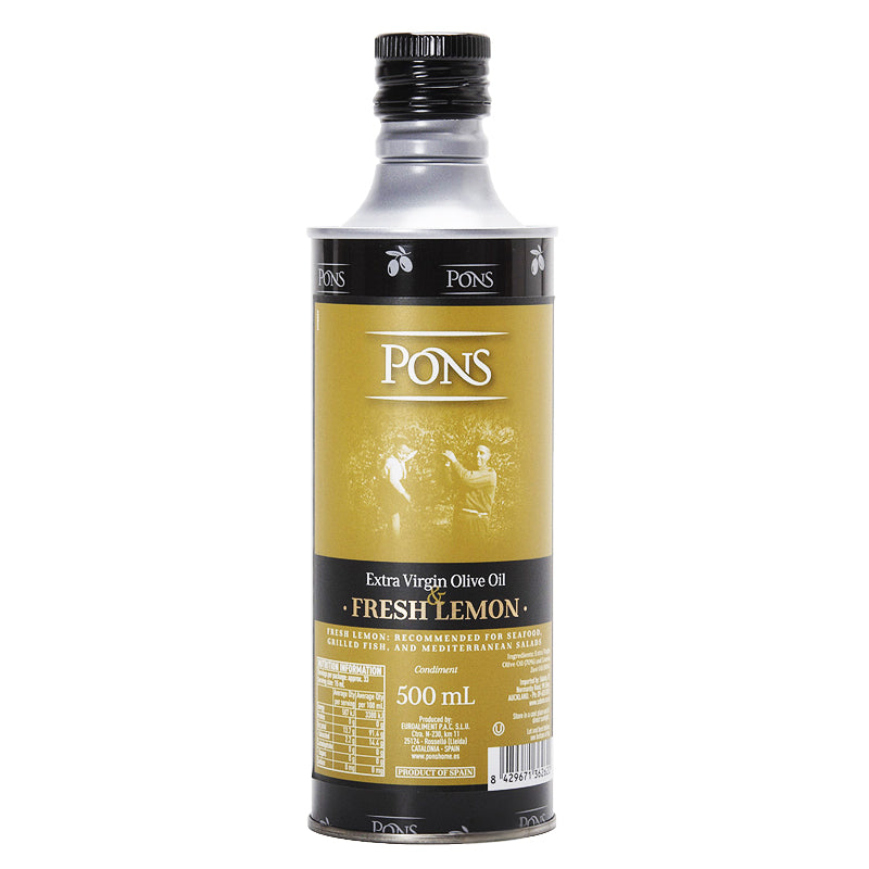 Pons Lemon Infused Extra Virgin Olive Oil
