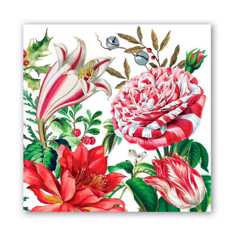 Michel Design Works Luncheon Napkins ~ Christmas Bouquet | New Zealand Delivery | Sabato Auckland