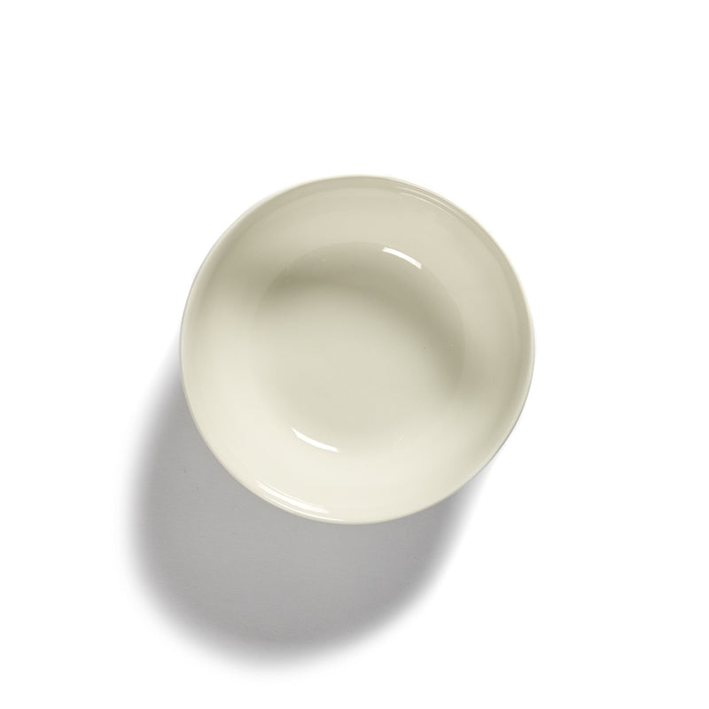 Ottolenghi Large Bowl ~ White with Blue Stripes