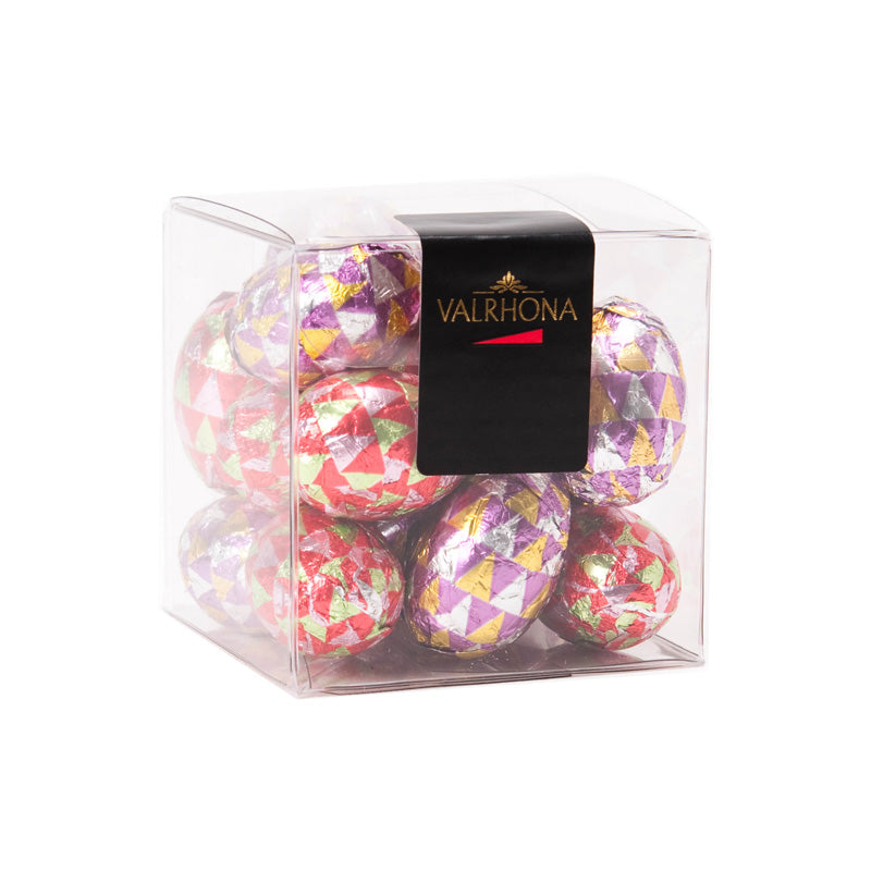 Valrhona Dark Almond & Hazelnut Praline Eggs