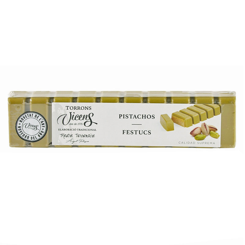 Vicens Pistachio Nougat 300g | Spanish Turron & Confectionery | New Zealand Delivery | Sabato Auckland