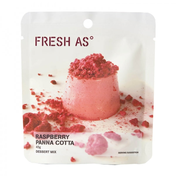 Fresh As Raspberry Panna Cotta