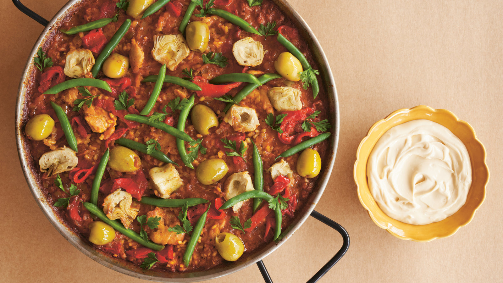 Chicken and Vegetable Paella