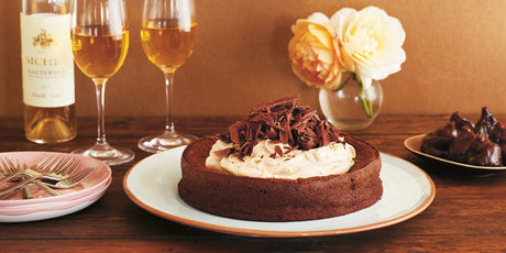 Sabato Recipe for Chocolate Polenta Cake with Coffee Mascarpone