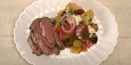 Confit Lamp Rump and Mediterranean Pan-Fried Gnocchi