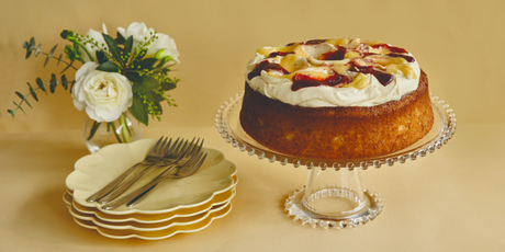 Olive oil lemon cake