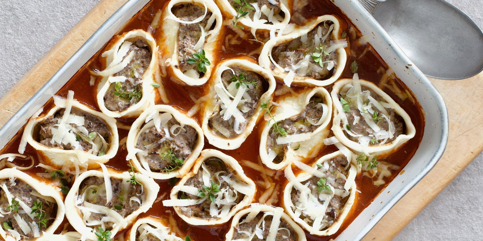 Porcini Stuffed Orecchiotte