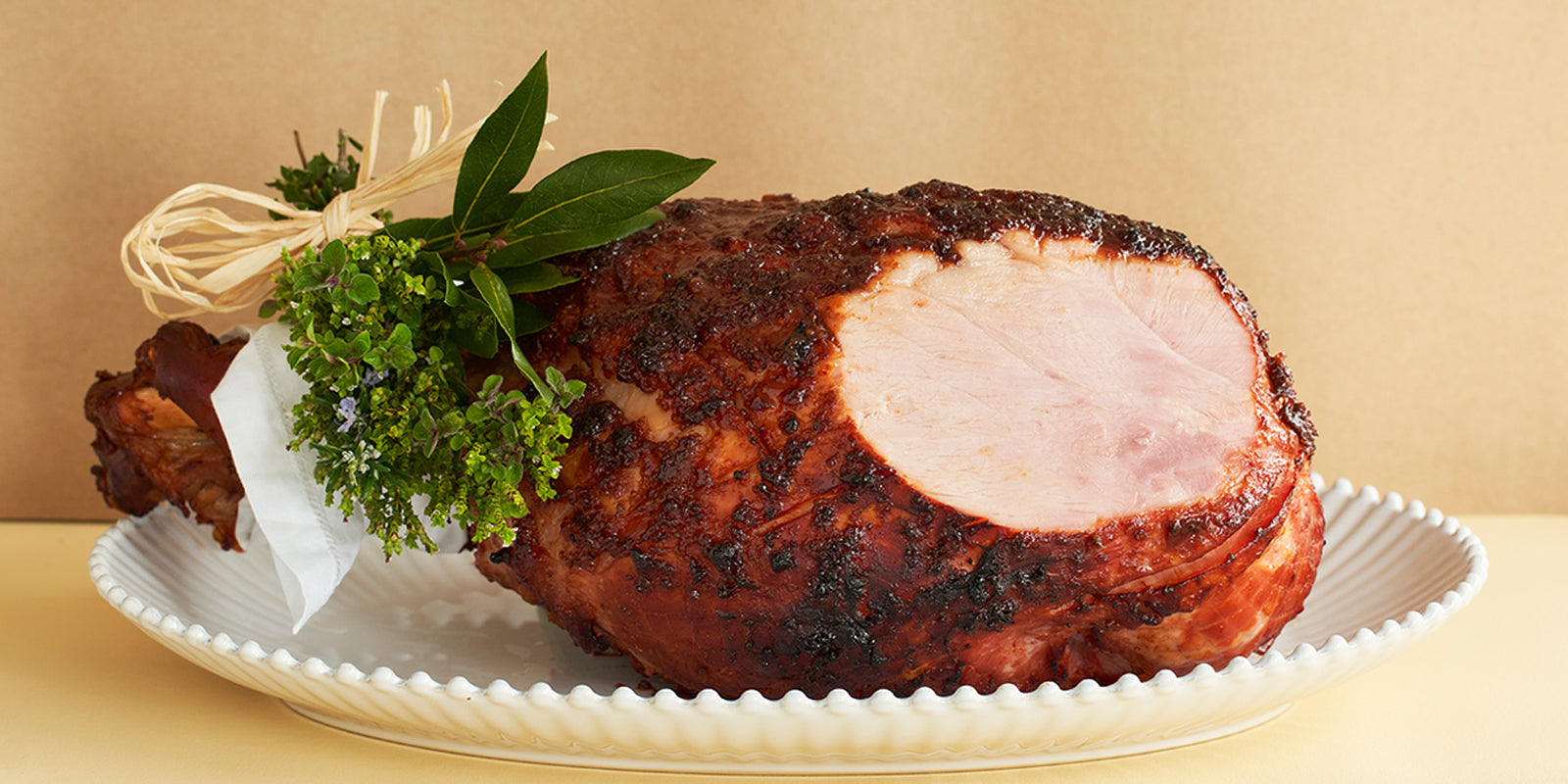 Festive Glazed Ham - Two Ways