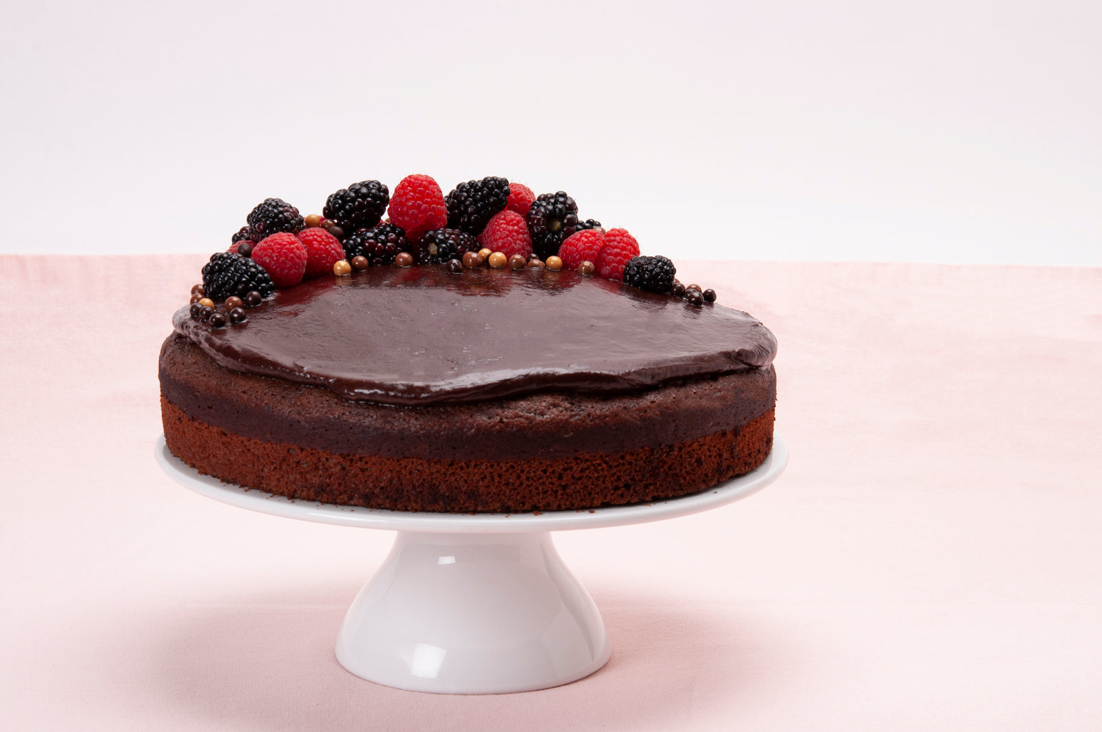 Valrhona Chocolate Cake with Ganache