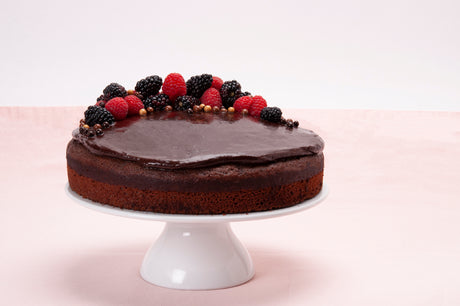 Valrhona Chocolate Cake with Ganache