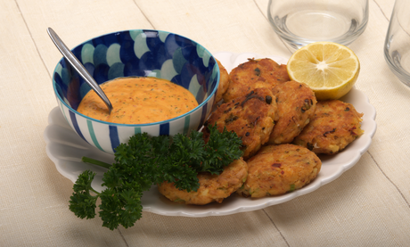 Zesty Callipo Tuna Fritters with 'Nduja Mayonnaise