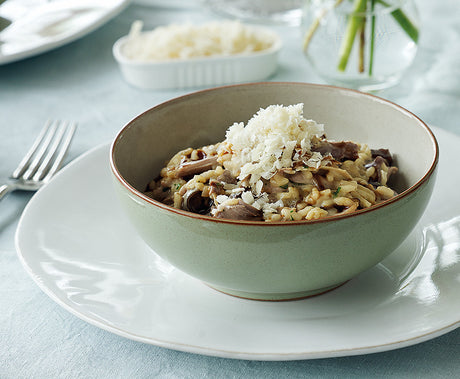 Roast Duck, Mixed Mushroom & Truffle Risotto