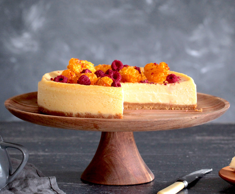 Valrhona Ivoire White Chocolate Cheesecake Recipe