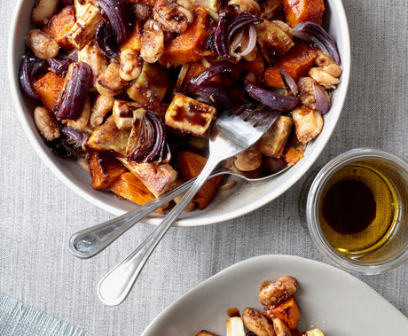 Warm Roast Vegetable Salad