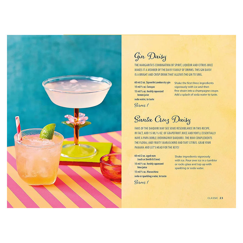 Margaritas book open Gin Daisy by David T Smith & Keli Rivers | Sabato New Zealand