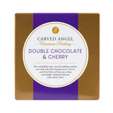 The Carved Angel Double Chocolate & Cherry Christmas Pudding 454g | New Zealand Delivery | Sabato Auckland