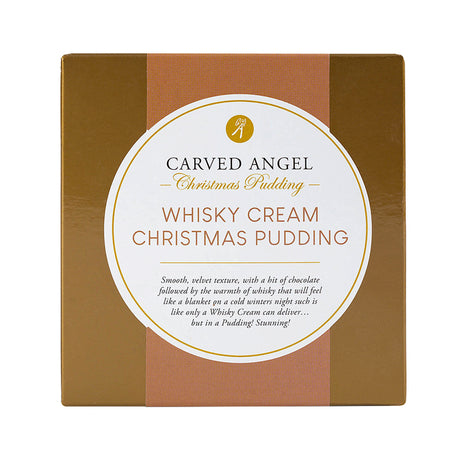 The Carved Angel Whisky Cream Christmas Pudding 454g | New Zealand Delivery | Sabato Auckland