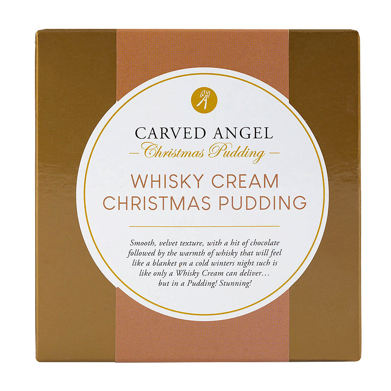 The Carved Angel Whisky Cream Christmas Pudding 908g | New Zealand Delivery | Sabato Auckland