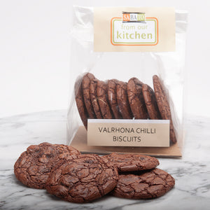 Load image into Gallery viewer, Sabato Valrhona Chocolate Chilli Biscuits
