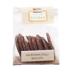 Sabato Valrhona Chocolate Chilli Biscuits