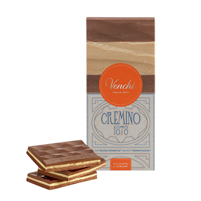 Venchi Cremino Tablet 110g | Artisan Italian Chocolate & Confectionery | New Zealand Delivery | Sabato Auckland