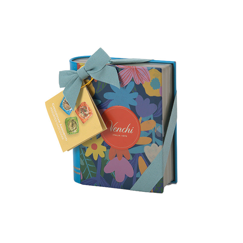 Venchi Floral Mini Book Tin