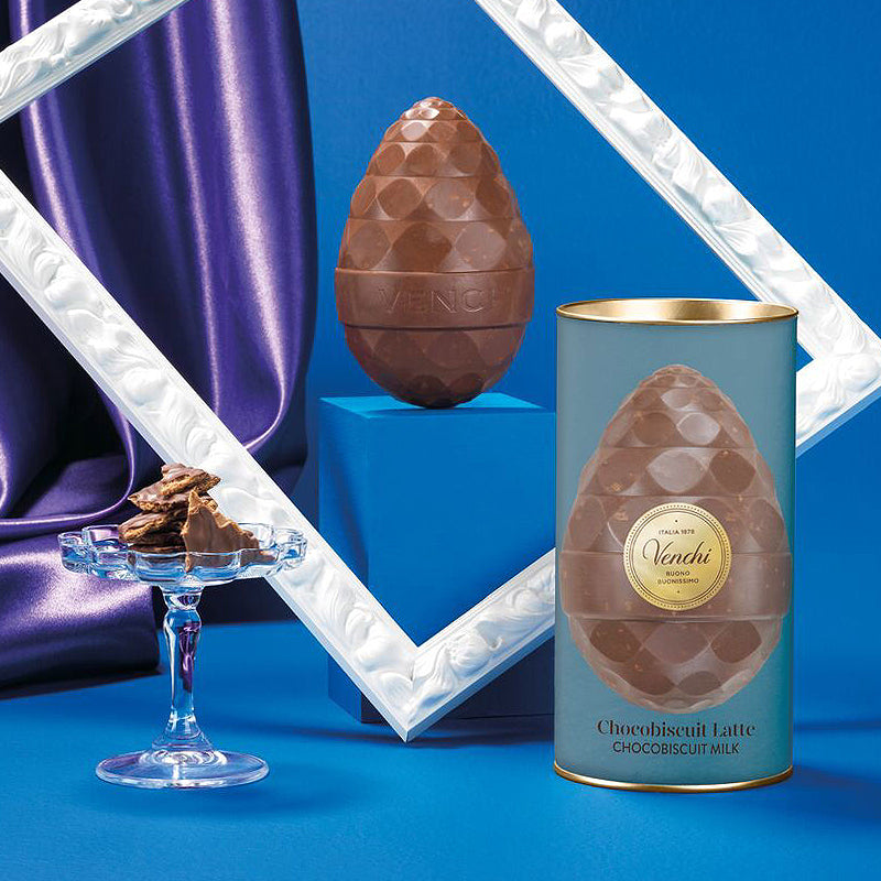 Venchi Easter Egg ~ Milk & Biscuits 150g | Easter Gifts | Sabato Auckland