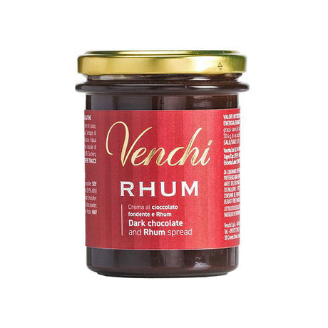 Venchi Cuba Rhum Chocolate Spread 200g | New Zealand Delivery | Sabato Auckland