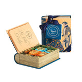 Venchi Vintage Mini Book Tin 119g ~ Blue & Gold | Italian Chocolate | New Zealand Delivery | Sabato Auckland