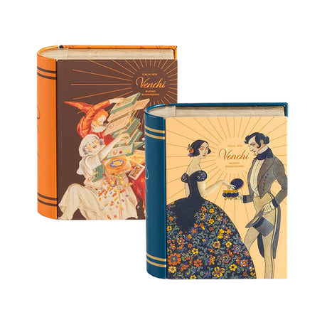Venchi Vintage Mini Book Tin 119g | Italian Chocolate | New Zealand Delivery | Sabato Auckland